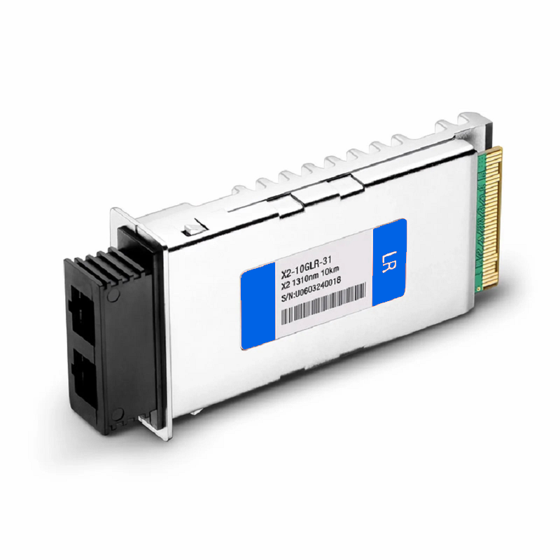 FyberOptix Cisco X2-10GB-LR Compatible 10GBASE-LR X2 1310nm 10km DOM Duplex SC SMF Optical Transceiver Module