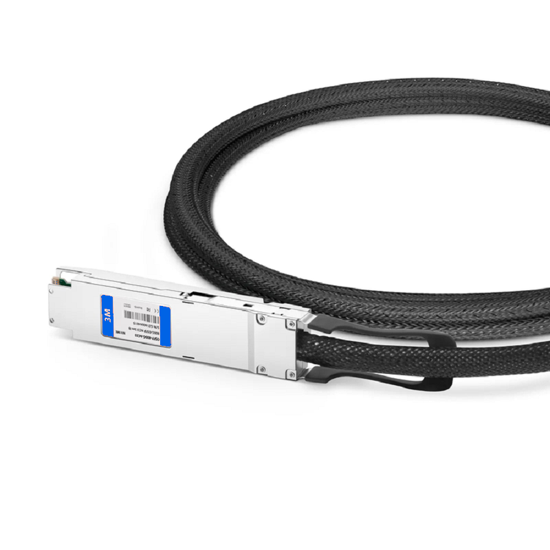 FyberOptix 2m (7ft) NVIDIA/Mellanox MCA4J80-N002 Compatible 800G Twin-port OSFP 8 x 100G PAM4 Finned Top Ethernet Active Direct Attach Copper Twinax Cable
