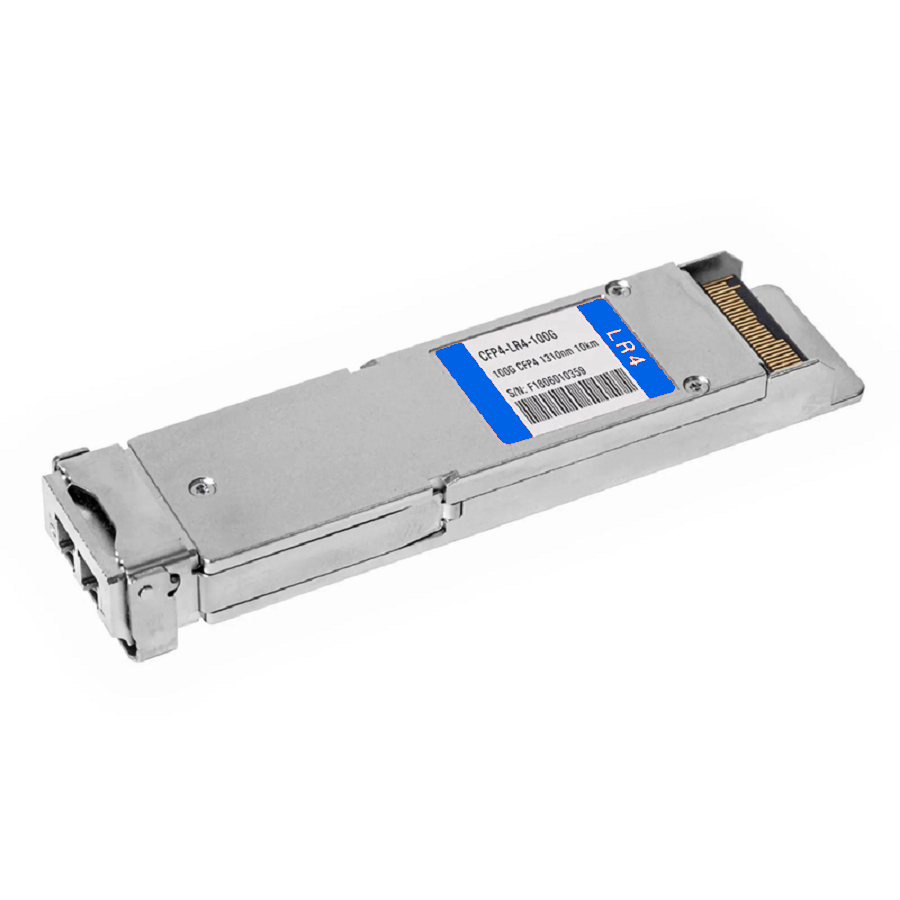 FyberOptix Cisco CFP4-100G-LR4 Compatible 100GBASE-LR4 CFP4 4 x 25G NRZ 1310nm 10km DOM Duplex LC SMF Optical Transceiver Module