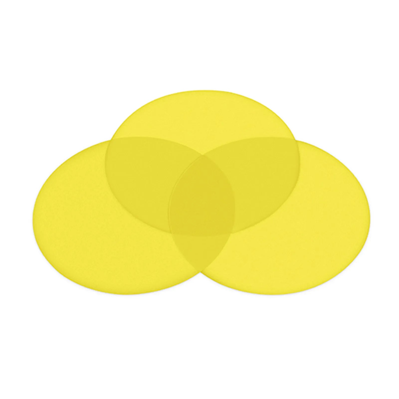 FyberOptix 30m 1 Piece Yellow Polishing Film with 127mm Diameter