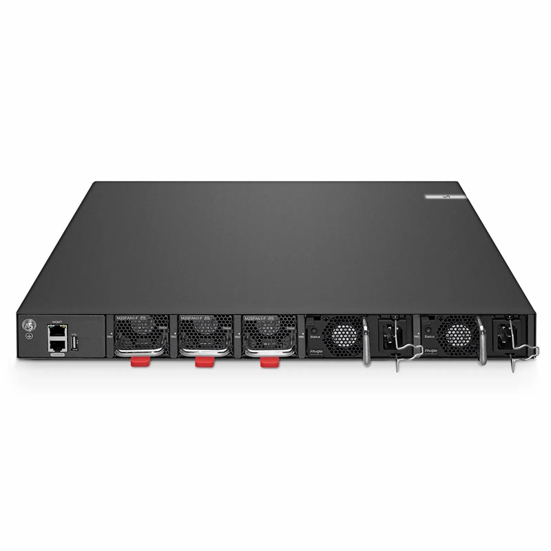 FyberOptix S5860-48XMG, 48-Port Ethernet L3 Switch, 48 x 10GBASE-T/Multi-Gigabit Ports, 4 x 25Gb SFP28, with 2 x 40Gb QSFP+ Uplinks, Support Stacking, Broadcom Chip