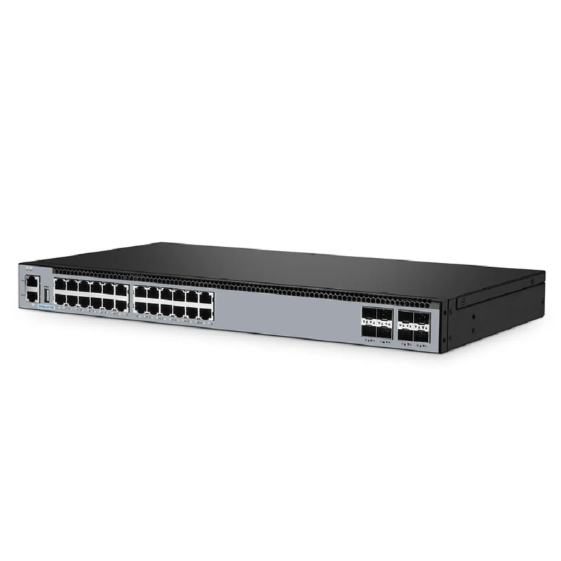 FyberOptix S5800-24T8S, 24-Port Gigabit Ethernet L3 Switch, 24 x Gigabit RJ45, with 8 x 10Gb SFP+, Support MLAG