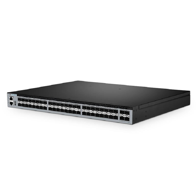 FyberOptix S5800-48T4S, 48-Port Gigabit Ethernet L3 Switch, 48 x Gigabit RJ45, with 4 x 10Gb SFP+, Support MLAG