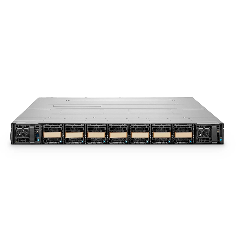 FyberOptix MQM9700-NS2F, NVIDIAA® 64-Port NDR 400G InfiniBand Data Center Switch, 32 OSFP Ports, Managed, x86 Dual Core, NVIDIA QuantumA-2 Chip, P2C Airflow