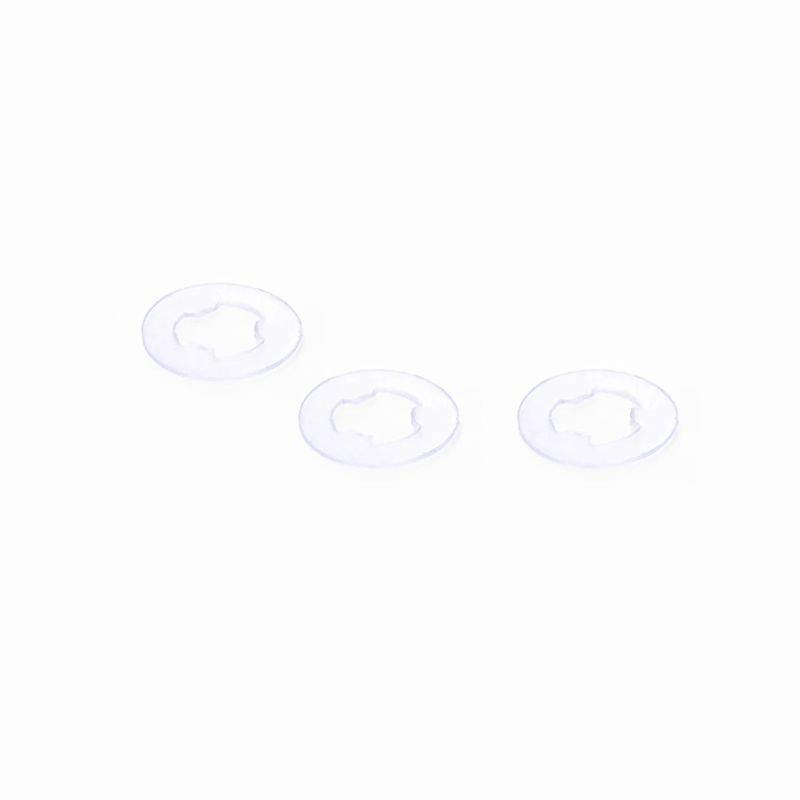 FyberOptix M6A16mm Model Screw and Nut, Nickel-plated, Silver, 50pcs/Pack