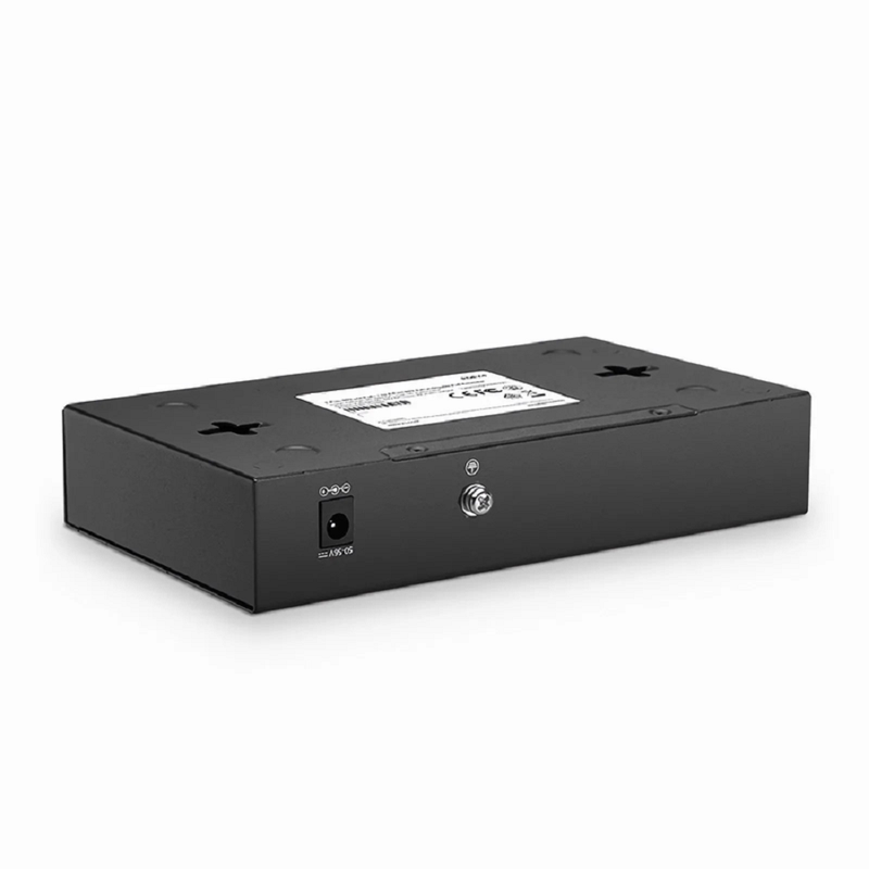 FyberOptix 5 Ports 10/100/1000M Gigabit PoE+ Extender, 1 in 4 out, Desktop/Wall mountable, IEEE 802.3at/802.3af, 0 to 50A°C