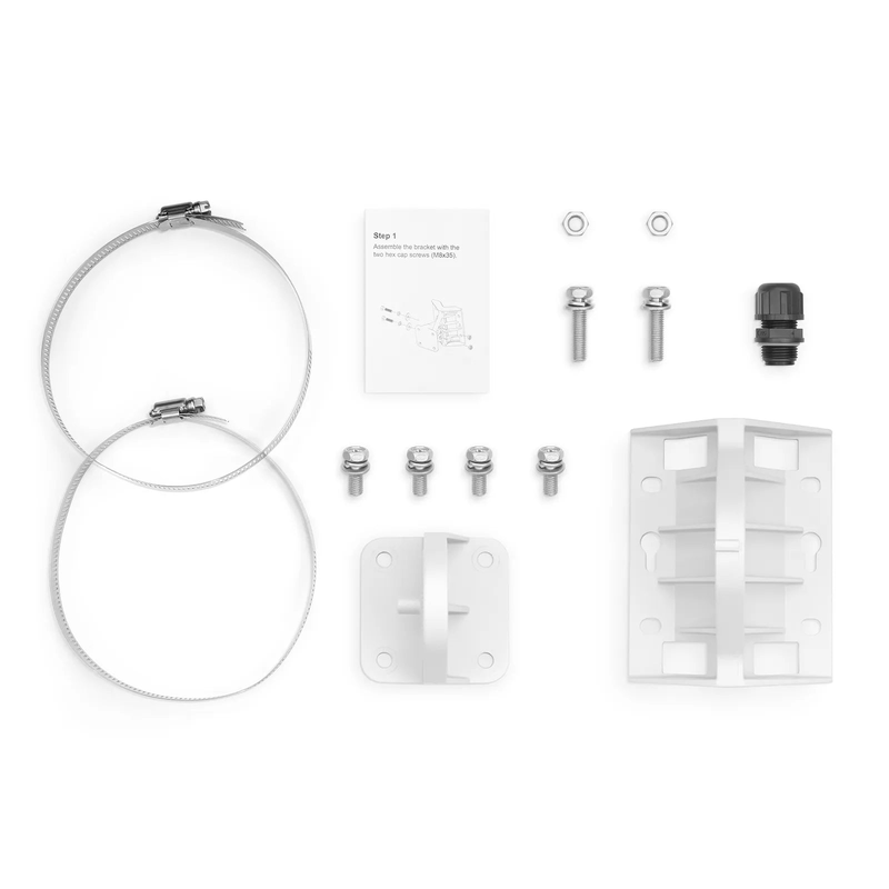 FyberOptix AP-T566D, Wi-Fi 6 802.11ax 1800 Mbps Outdoor Access Point, Seamless Roaming & 2 x 2 MU-MIMO Dual Radios, PicOSA®, Manageable via AmpCon-Campus (Without PoE Injector)