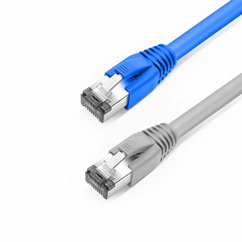FyberOptix Cat6/Cat6a/Cat7 RJ45 Strain Relief Boots, 8.0mm OD for Cat6 F/UTP & SF/UTP 23AWG, Cat6a & Cat7 S/FTP 23AWG Ethernet Cables, Gray, 50PCS/Pack