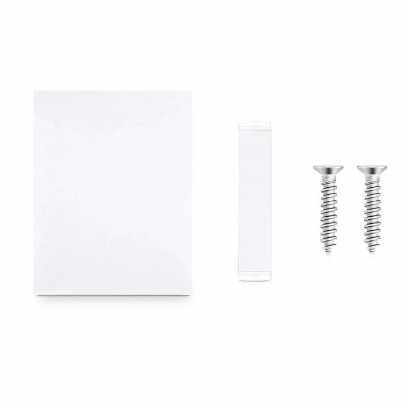 FyberOptix Cat6 RJ45 Unshielded Surface Mount Box, 2 Ports, White