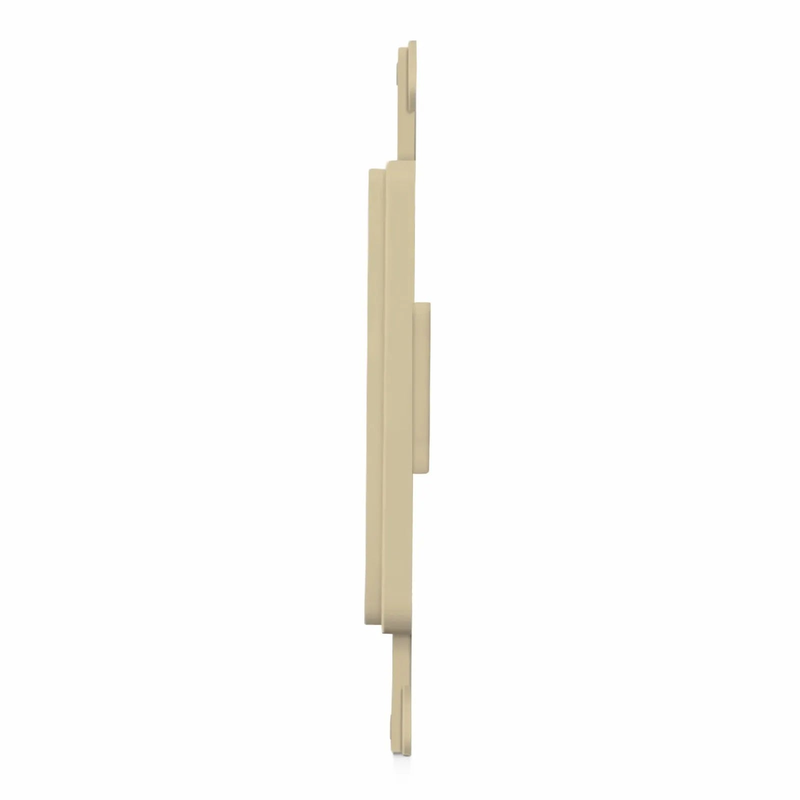 FyberOptix SyncEaseFFSystem Faceplate Frame Keystone Insert, 1 Ports, Ivory, 4.09'' x 1.4''