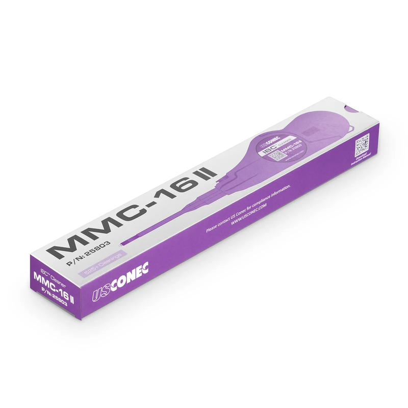 FyberOptix US Conec IBCA Brand Cleaner MMC-16 II, for 16 Fibers MMC Connectors (525+ Times)