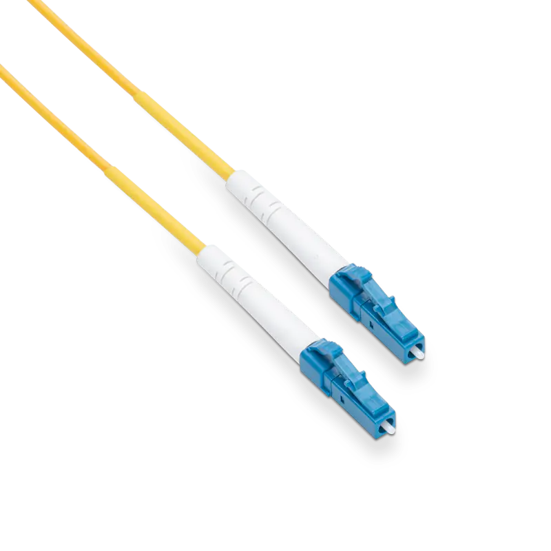 2m (7ft) LC UPC to LC UPC Simplex OS2 Single Mode LSZH 2.0mm G.657.A2 Fiber Optic Patch Cable SFPS
