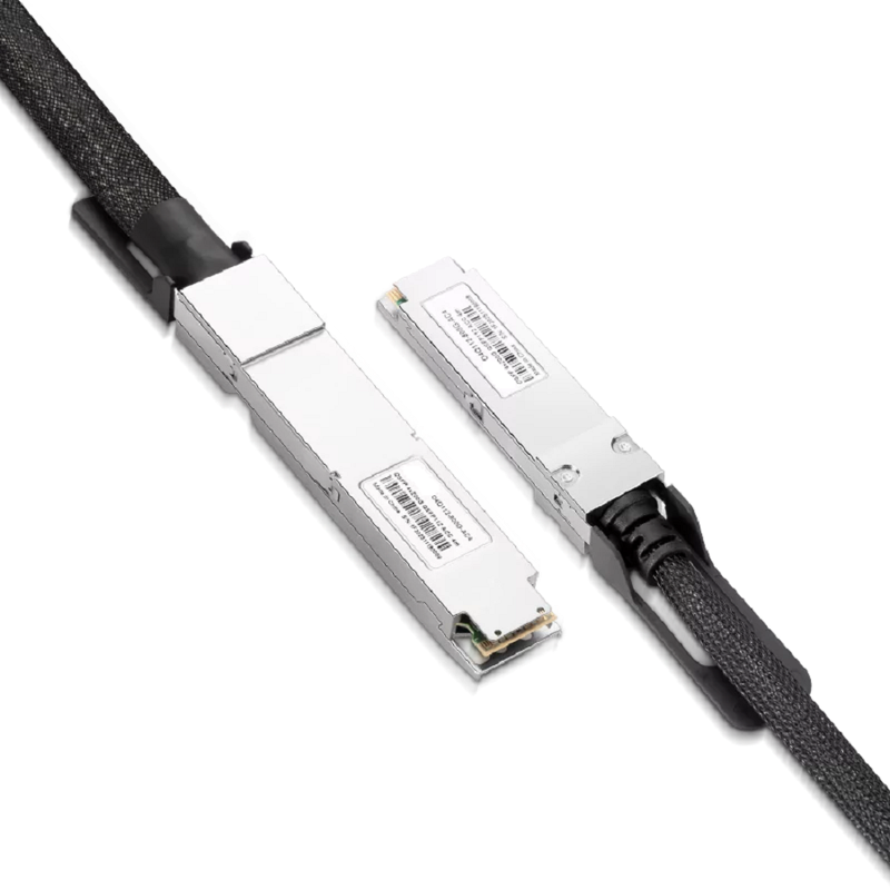 Arista Compatible ACC 3m (10ft) Twin-port 2x400Gb/s OSFP Finned Top to 4x200Gb/s QSFP112 Flat Top Active Copper Splitter Cable SFPS