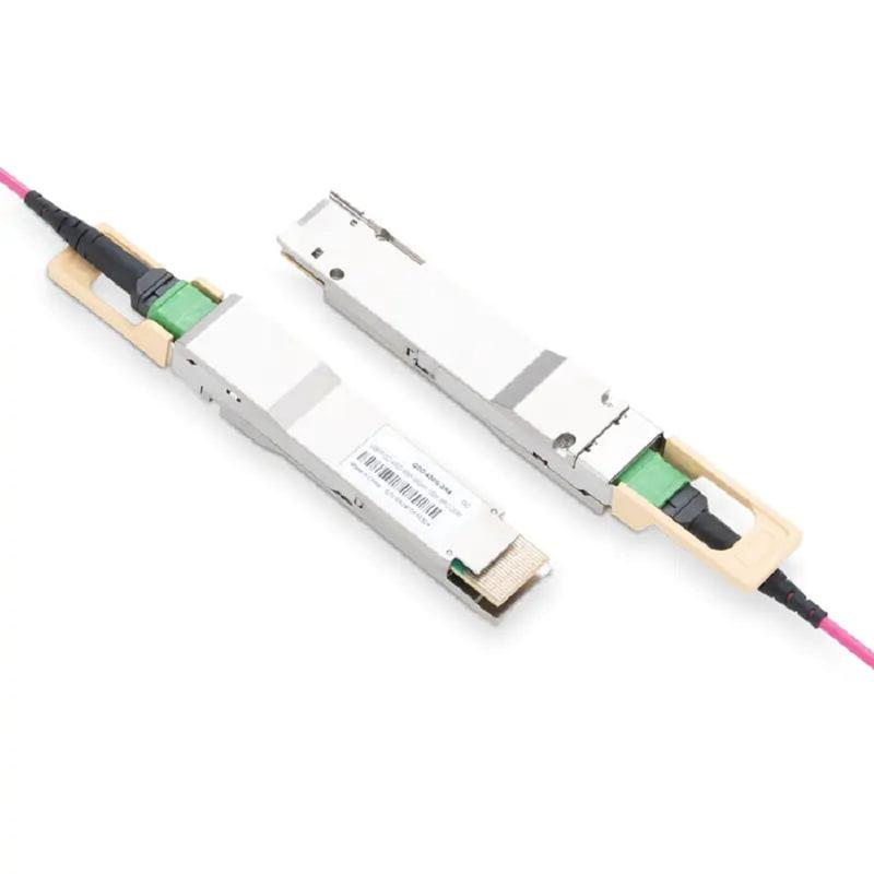 Dell Compatible Coherent VCSEL & Broadcom DSP 400GBASE-SR4 QSFP-DD PAM4 850nm 100m MTP/MPO-12 MMF Optical Transceiver Module SFPS