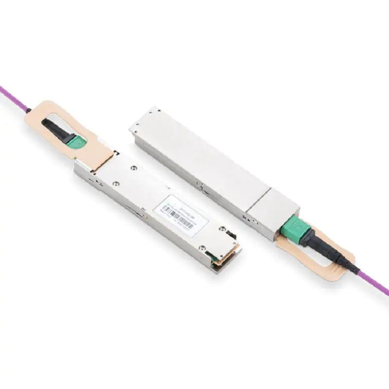 NVIDIA/Mellanox Compatible 400GBASE-SR8 OSFP-RHS PAM4 850nm 100m MTP/MPO-16 APC MMF Optical Transceiver Module SFPS