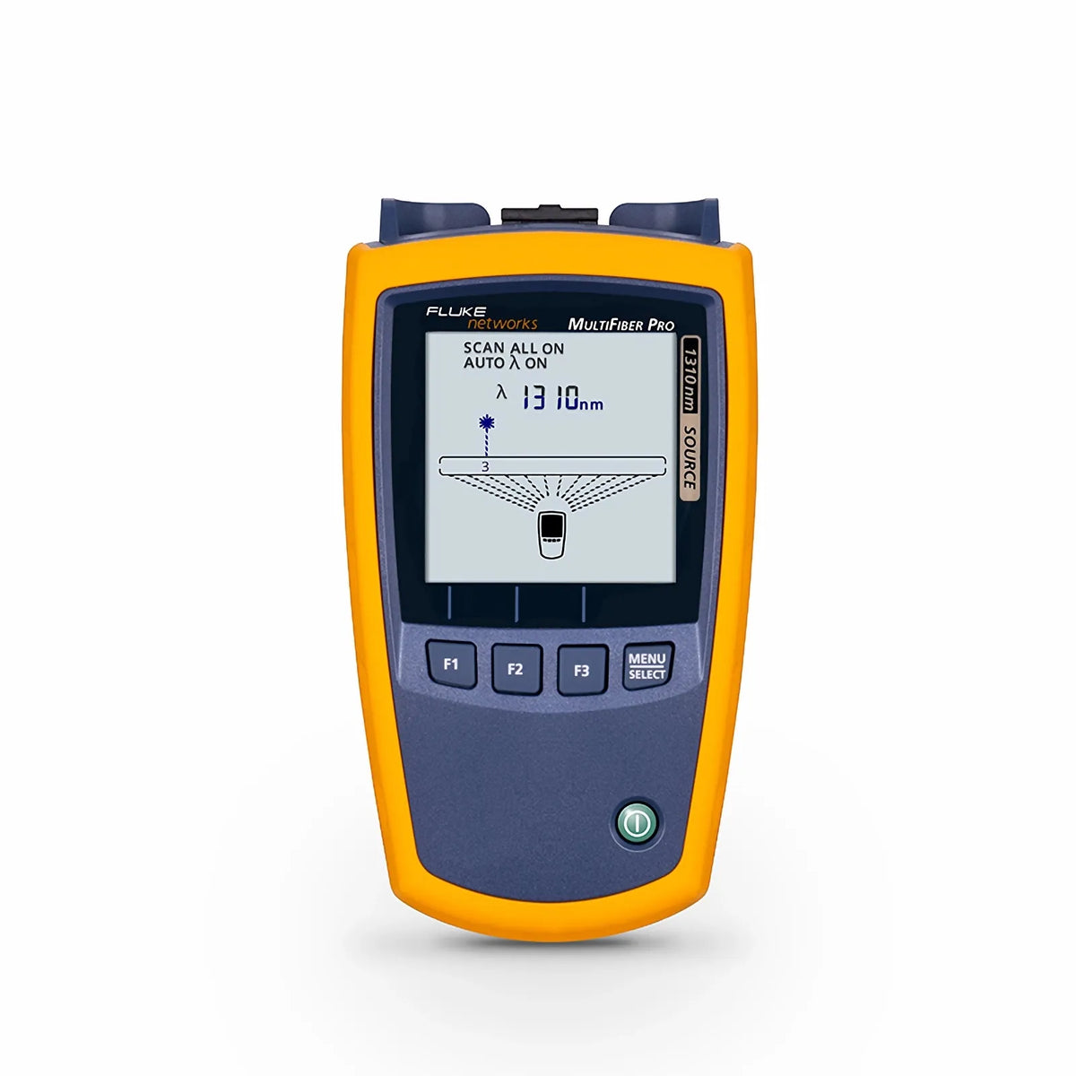 FyberOptix Fluke Networks Handheld Fiber Optical Light Source (1310nm) with MTP®/MPO-12 Female APC Connector