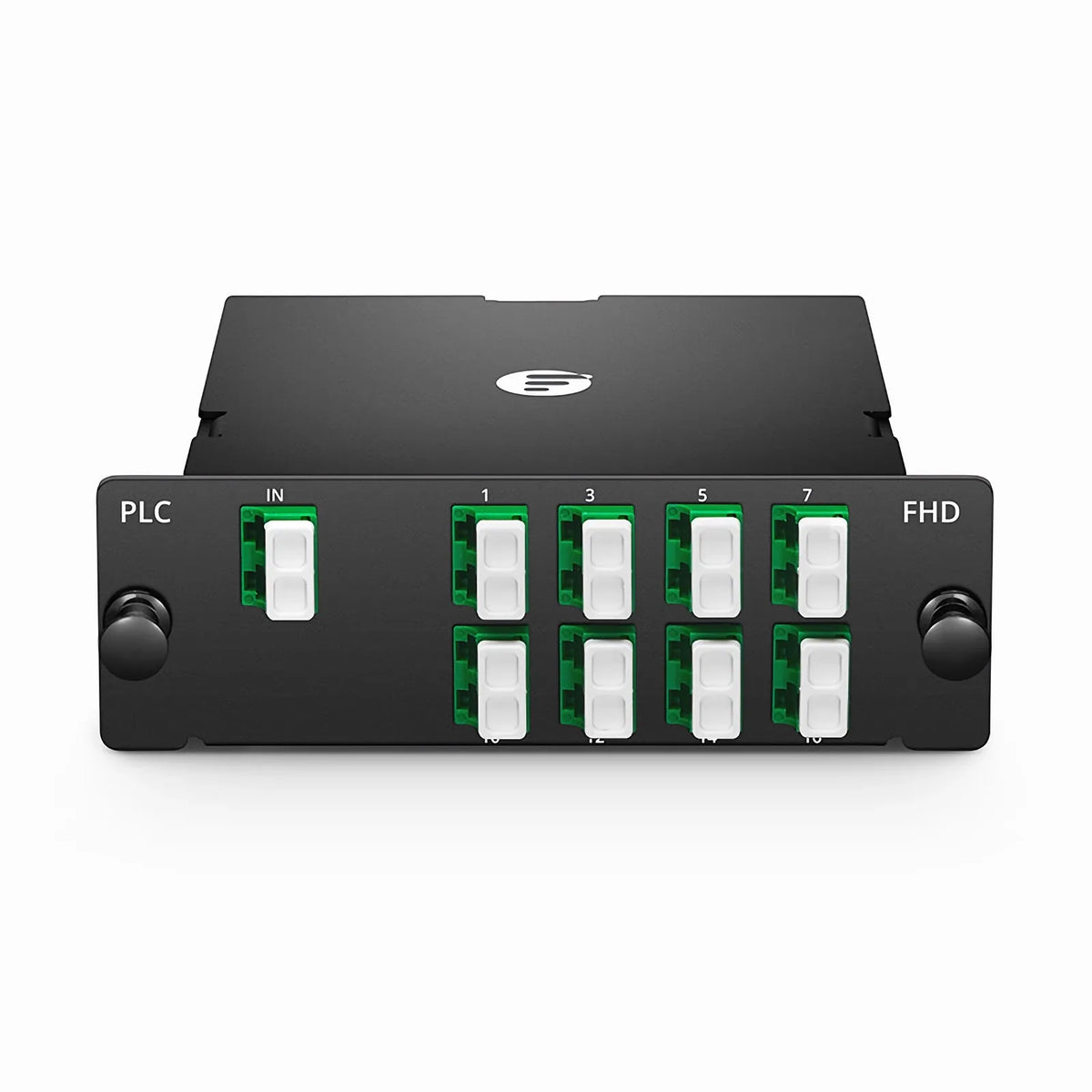 FyberOptix 1 x 16 PLC Fiber Splitter, Standard FHD Cassette LC/APC, Singlemode, for Optical LAN
