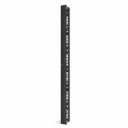 FyberOptix Vertical Single Sided Cable Manager, 42RU, Bend Radius Finger, 3.5 in. Wide