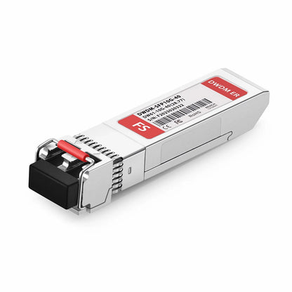 FyberOptix Cisco C61 DWDM-SFP10G-28.77 Compatible SFP+ 10G DWDM 1528.77nm 100GHz 40km DOM Duplex LC/UPC SMF Optical Transceiver Module for Transmission