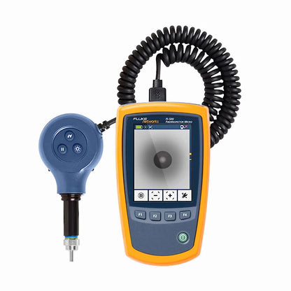 FyberOptix Fluke Networks FI-500 FiberInspectorA Micro Fiber Inspection Scope Camera with LC/SC and 1.25mm/2.50mm Connector