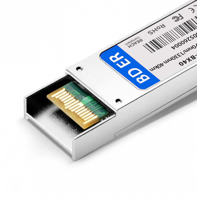 FyberOptix Cisco XFP-10G-BX40U Compatible 10GBASE-BX XFP BiDi 1270nm-TX/1330nm-RX 40km DOM Simplex LC SMF Optical Transceiver Module