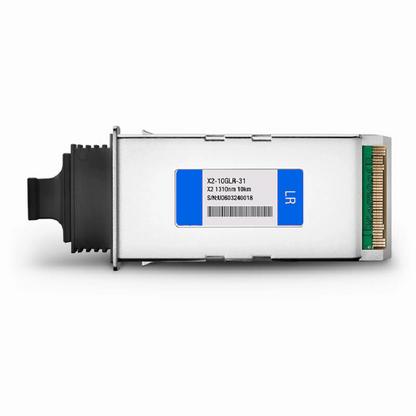 FyberOptix Cisco X2-10GB-LR Compatible 10GBASE-LR X2 1310nm 10km DOM Duplex SC SMF Optical Transceiver Module