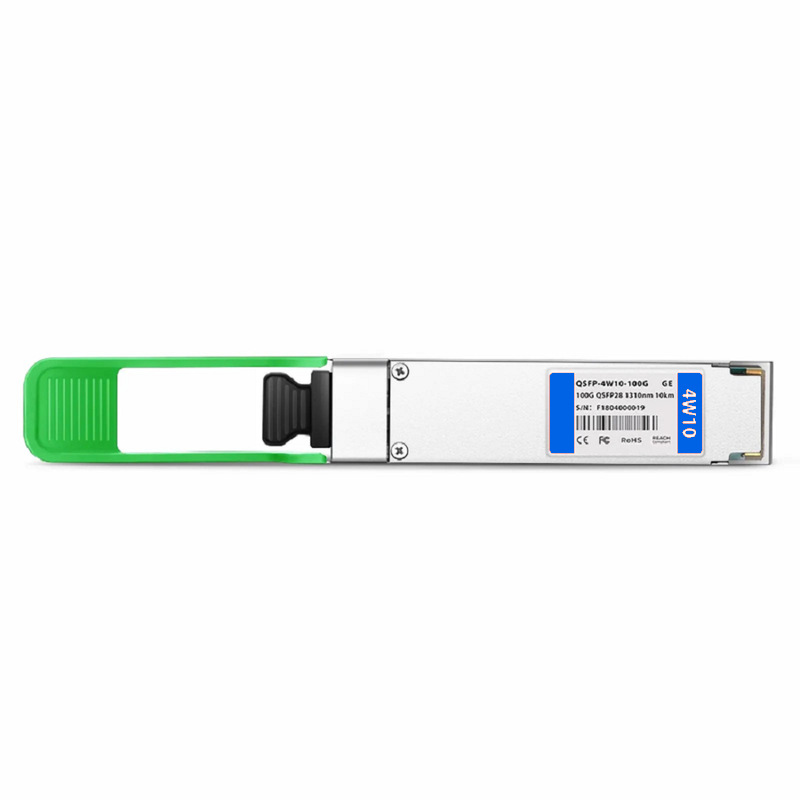 FyberOptix Cisco QSFP-100G-4WDM-S Compatible 100GBASE-4W10 QSFP28 4 x 25G NRZ 1310nm 10km DOM Duplex LC/UPC SMF Optical Transceiver Module