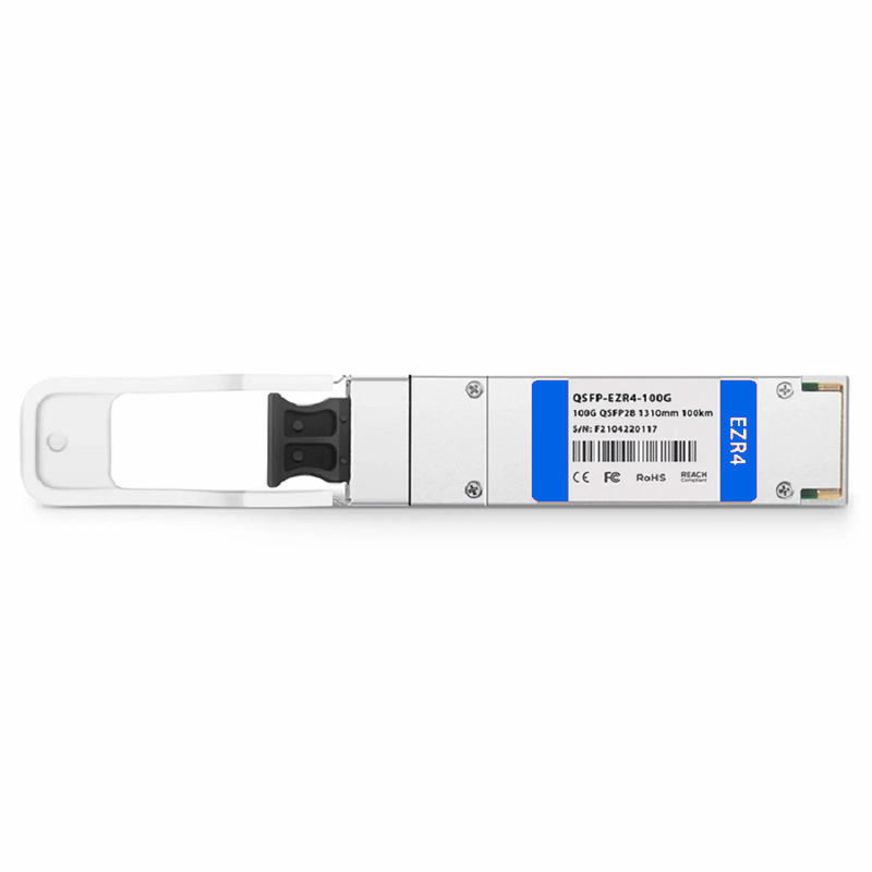 FyberOptix Cisco Compatible 100GBASE-ZR4 QSFP28 4 x 25G NRZ 1310nm 100km DOM Duplex LC/UPC SMF Optical Transceiver Module