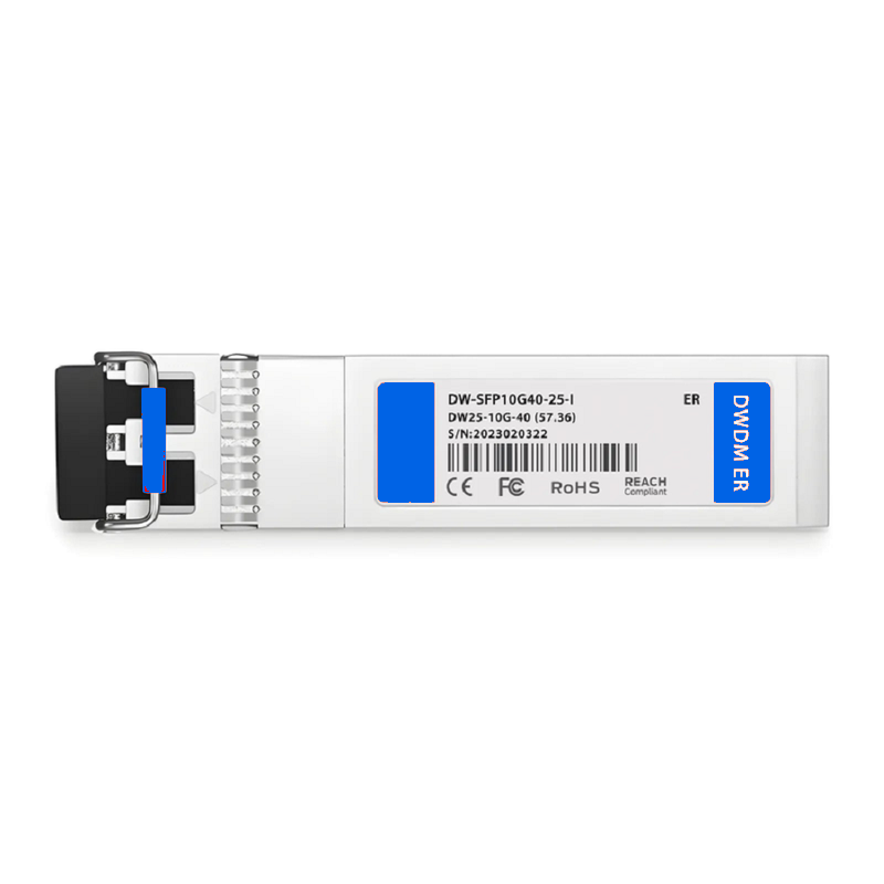 FyberOptix Brocade 10G-SFPP-BXD-60K-I Compatible 10GBASE BiDi SFP+ 1330nm-TX/1270nm-RX 60km DOM Simplex LC/UPC SMF Optical Transceiver Module (Industrial)