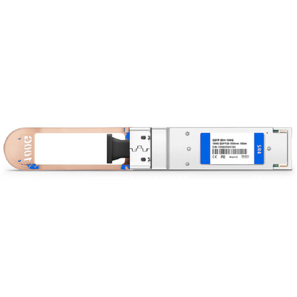 FyberOptix Dell 407-BBWV Compatible 100GBASE-SR4 QSFP28 4 x 25G NRZ 850nm 100m DOM MPO-12/UPC MMF Optical Transceiver Module, Breakout to 4 x 25G-SR