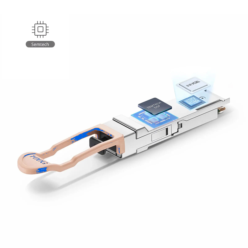 FyberOptix HPE Aruba JL309A Compatible 100GBASE-SR4 QSFP28 4 x 25G NRZ 850nm 100m DOM MPO-12/UPC MMF Optical Transceiver Module, Breakout to 4 x 25G-SR
