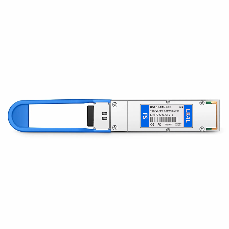 FyberOptix NVIDIA/Mellanox MC2210511-IR4 Compatible 40GBASE-LR4L QSFP+ 1310nm 2km DOM Duplex LC/UPC SMF Ethernet Optical Transceiver Module