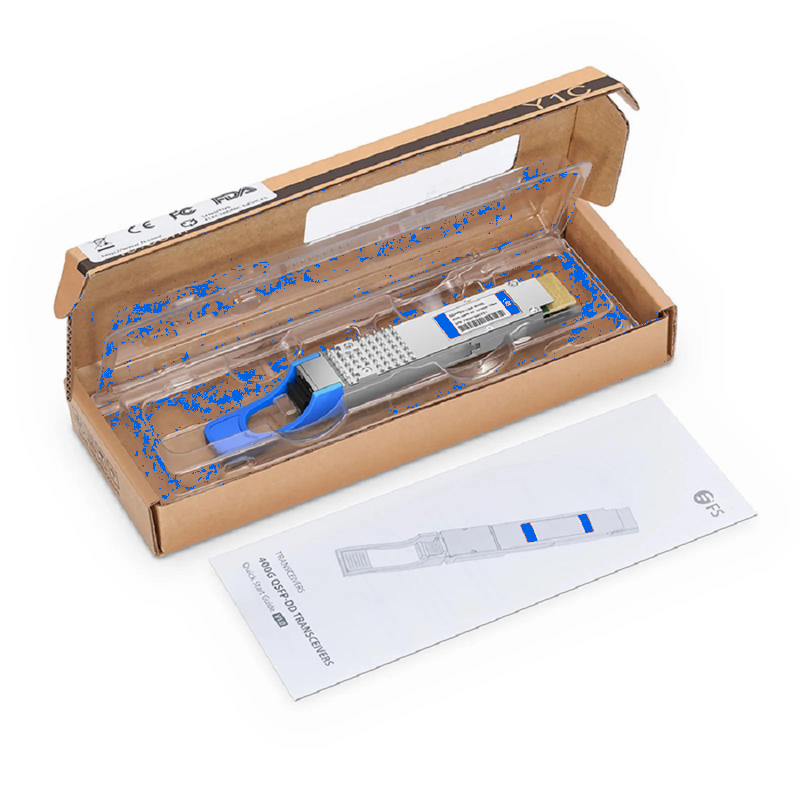 FyberOptix NVIDIA/Mellanox MC2210511-IR4 Compatible 40GBASE-LR4L QSFP+ 1310nm 2km DOM Duplex LC/UPC SMF Ethernet Optical Transceiver Module