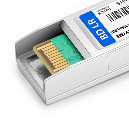 FyberOptix NVIDIA/Mellanox SFP28-25G-BX-I Compatible 25GBASE-D SFP28 BiDi 1330nm-TX/1270nm-RX 10km DOM Simplex LC/UPC SMF Ethernet Optical Transceiver Module (Industrial)