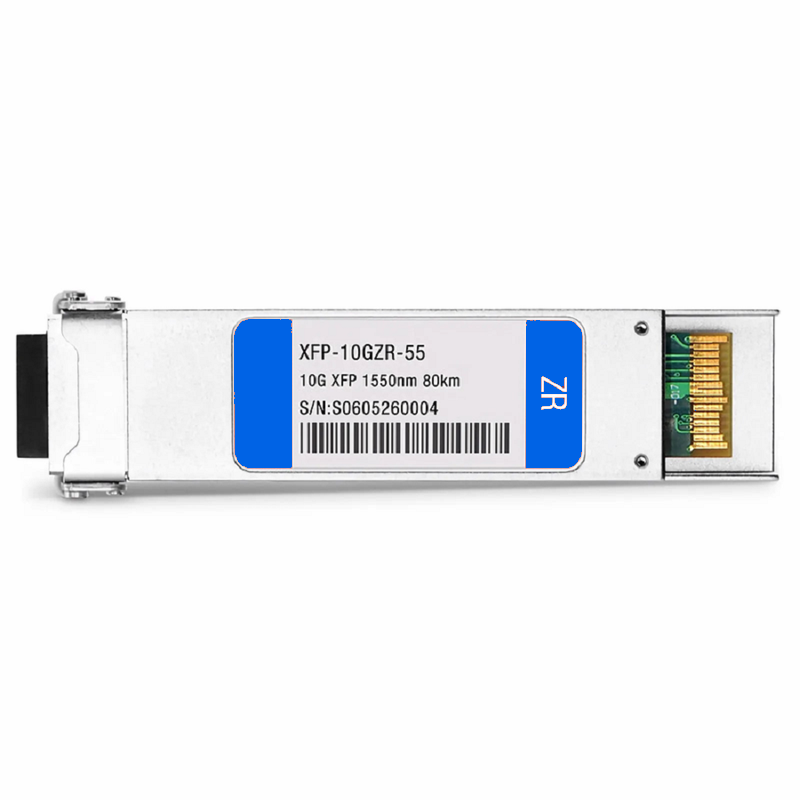 FyberOptix Cisco ONS-XC-10G-S1 Compatible 10GBASE-LR/LW and OC-192/STM-64 SR-1 XFP 1310nm 10km DOM Duplex LC SMF Optical Transceiver Module