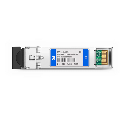 FyberOptix HPE ProCurve Compatible 10GBASE-LR SFP+ 1310nm 10km DOM Duplex LC/UPC SMF Optical Transceiver Module (Industrial) for HPE Aruba OfficeConnect and ProCurve Switch Series