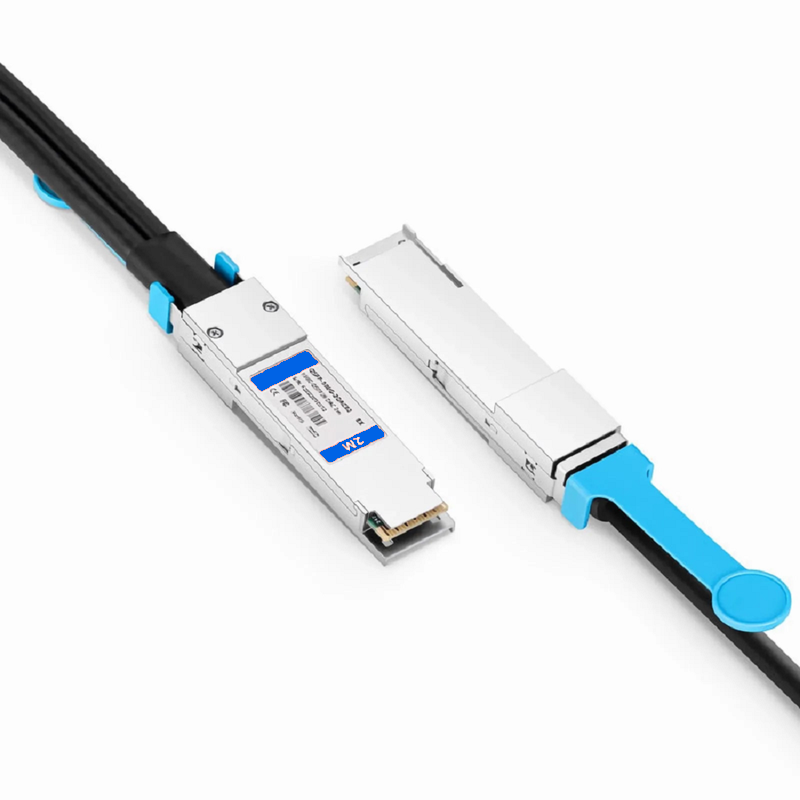 FyberOptix 3m (10ft) Cisco Compatible 100G QSFP28 4 x 25G NRZ to 2 x 50G QSFP28 2 x 25G NRZ Active Direct Attach Copper Breakout Cable