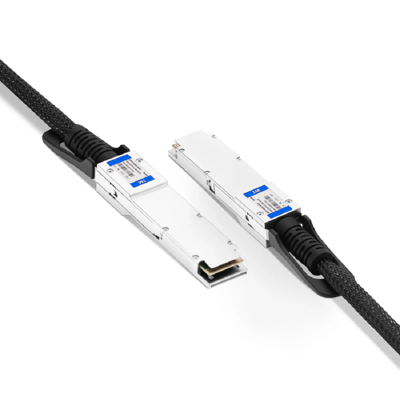 FyberOptix 1m (3ft) Generic Compatible 400G QSFP112 4 x 100G PAM4 Active Electrical Cable