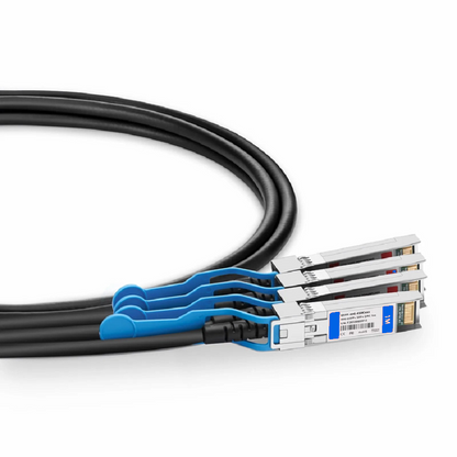 FyberOptix 9m (29ft) Cisco QSFP-4 x 10G-AC9M Compatible 40G QSFP+ to 4 x 10G SFP+ Active Direct Attach Copper Breakout Cable