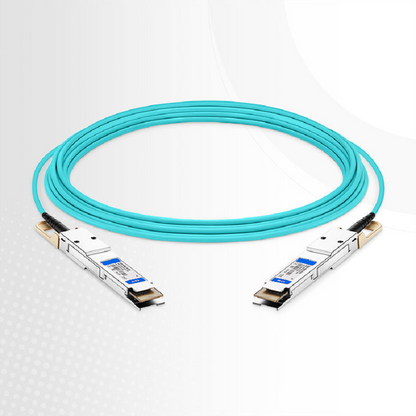 FyberOptix 20m (66ft) Dell Compatible 200G QSFP-DD 8 x 25G NRZ Active Optical Cable