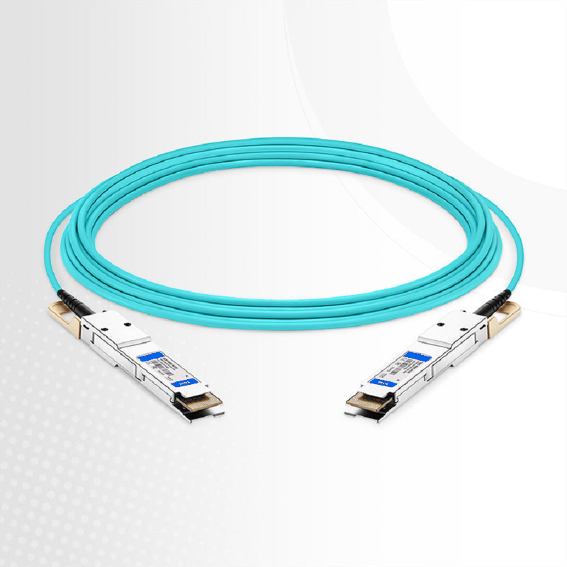 FyberOptix 7m (23ft) Dell Compatible 200G QSFP-DD 8 x 25G NRZ Active Optical Cable