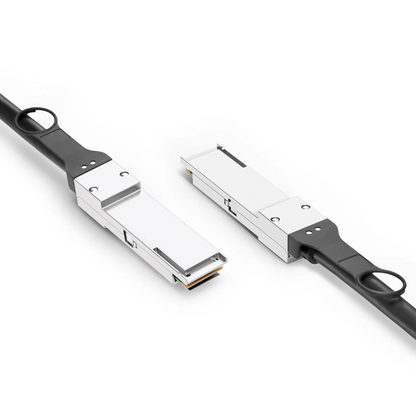 FyberOptix 0.5m (2ft) Cisco QSFP-100G-CU0.5M Compatible 100G QSFP28 4 x 25G NRZ Passive Direct Attach Copper Twinax Cable