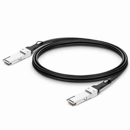 FyberOptix 5m (16ft) Cisco QSFP-100G-CU5M Compatible 100G QSFP28 4 x 25G NRZ Passive Direct Attach Copper Twinax Cable