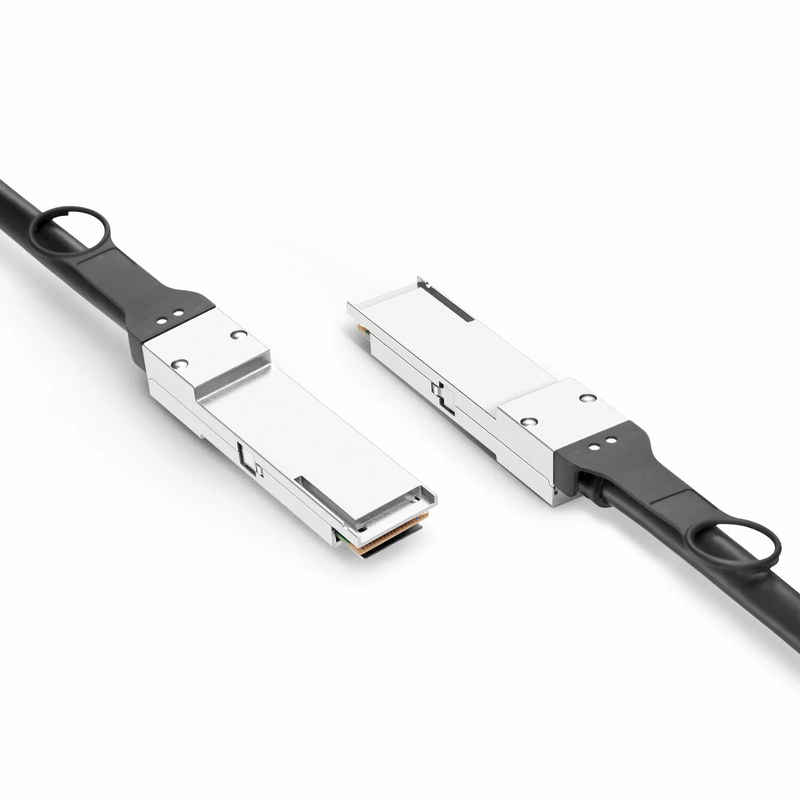 FyberOptix 5m (16ft) Cisco QSFP-100G-CU5M Compatible 100G QSFP28 4 x 25G NRZ Passive Direct Attach Copper Twinax Cable