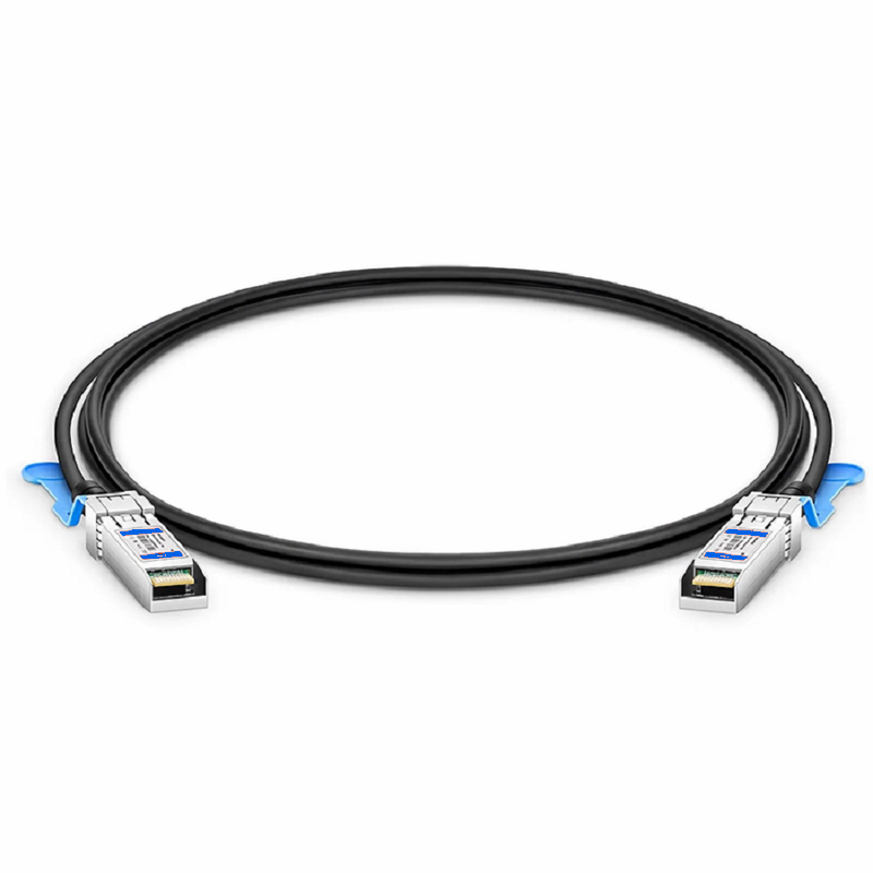 FyberOptix 1m (3ft) Juniper Networks Compatible 25G SFP28 Active Direct Attach Copper Twinax Cable