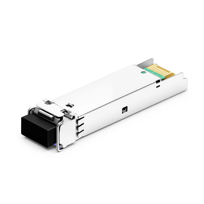 FyberOptix Cisco Compatible 1000BASE-BX-U SFP BiDi 1490nm-TX/1550nm-RX 160km DOM Simplex LC/UPC SMF Optical Transceiver Module