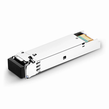 FyberOptix Brocade E1MG-100BXD-20 Compatible 100BASE-BX-D SFP BiDi 1550nm-TX/1310nm-RX 20km DOM Simplex LC SMF Optical Transceiver Module