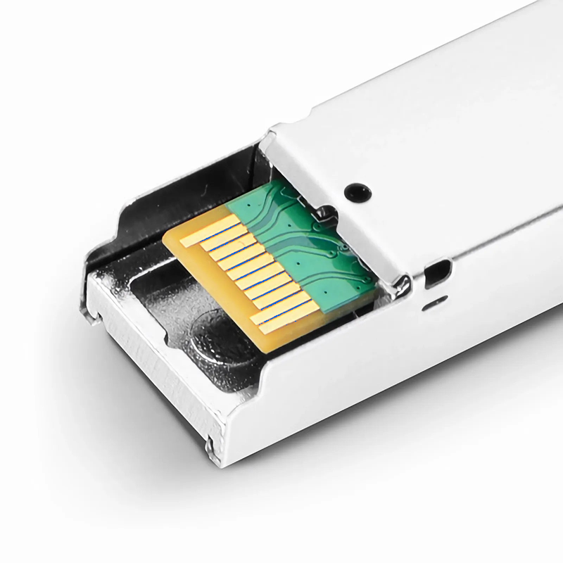 FyberOptix Brocade E1MG-100BXD-20 Compatible 100BASE-BX-D SFP BiDi 1550nm-TX/1310nm-RX 20km DOM Simplex LC SMF Optical Transceiver Module