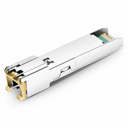 FyberOptix Cisco GLC-T Compatible 1000BASE-T SFP Copper 100m RJ-45 Transceiver Module
