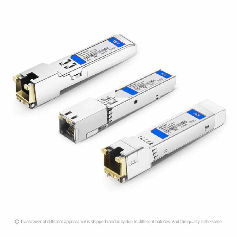 FyberOptix Cisco GLC-T Compatible 1000BASE-T SFP Copper 100m RJ-45 Transceiver Module